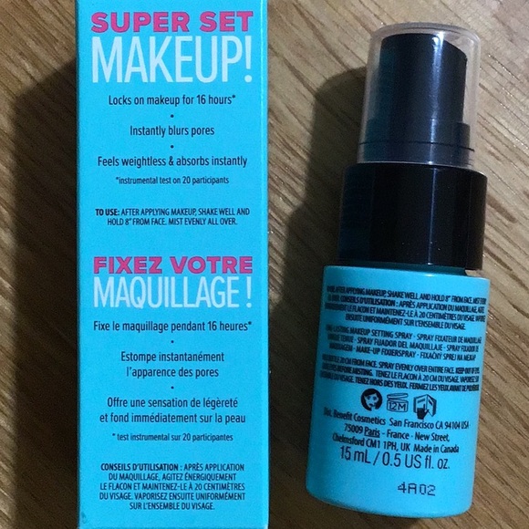 Benefit The Porefessional Super Setter Makeup Spray Travel Mini - Picture 3 of 8